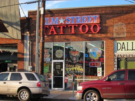 Oliver Peck's Elm Street Tattoo located at 2811 Elm St, Dallas.
