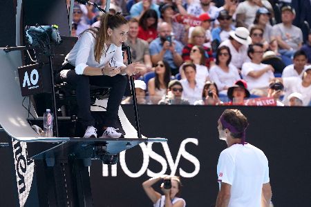 Marijana Veljovic was not intimated by Roger Federer.
