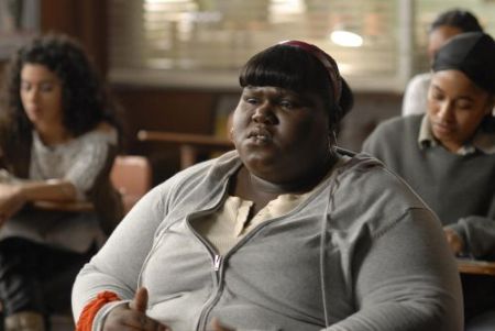 Gabourey Sidibe stared her acting career as Precious in the 2009 movie of the same name. She weighed over 300 pounds at the time.