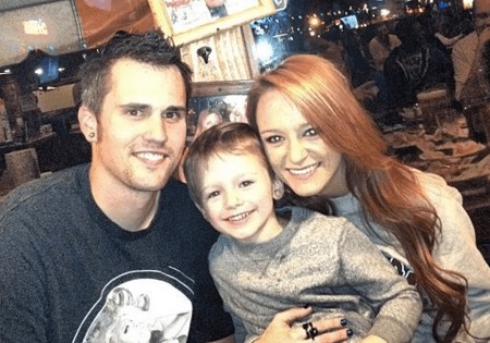 Maci Bookout and her ex, Ryan Edwards, with their son Bentley.