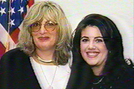 Linda Tripp and Monica Lewinsky in 1997.