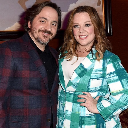 Melissa McCarthy with her husband Ben Falcone.