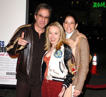Tim Allen and Jane Hayduk and Katherine during "Miss Congeniality 2: Armed and Fabulous" Los Angeles Premiere - Arrivals at Grauman's Chinese Theatre in Hollywood, California, United States.