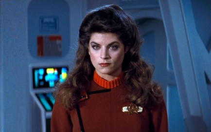 Kirstie Alley in 'Star Trek II: The Next Generation'.
