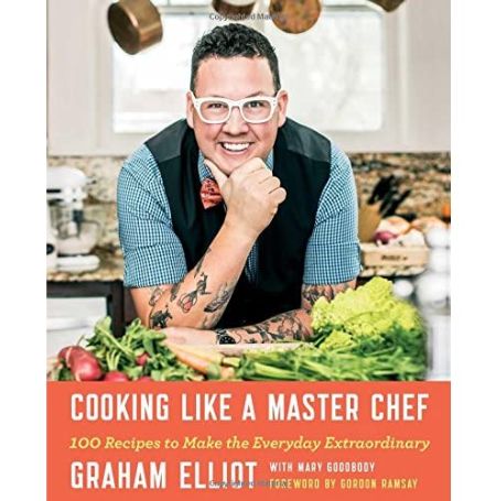 Graham Elliot is the proud author of the book, Cooking Like a Master Chef: 100 Recipes to Make the Everyday Extraordinary.