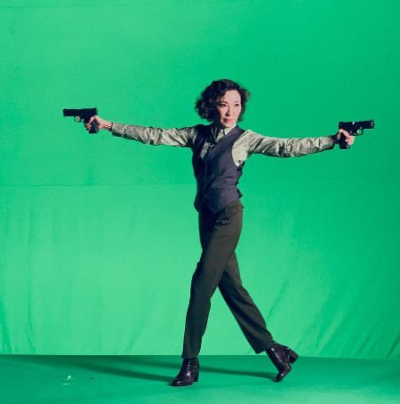 Michelle Yeoh is in the middle of her shooting.
