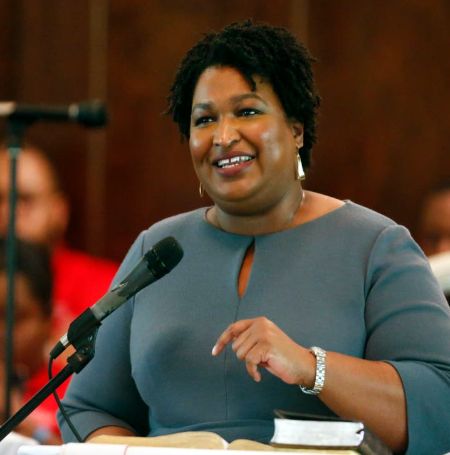 Although Stacey Abrams has a six-figure net worth a year ago, she currently is a millionaire.