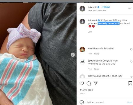 Who is Luke Voit's wife Tori Rigman? Yankees star has infant daughter with  school sweetheart