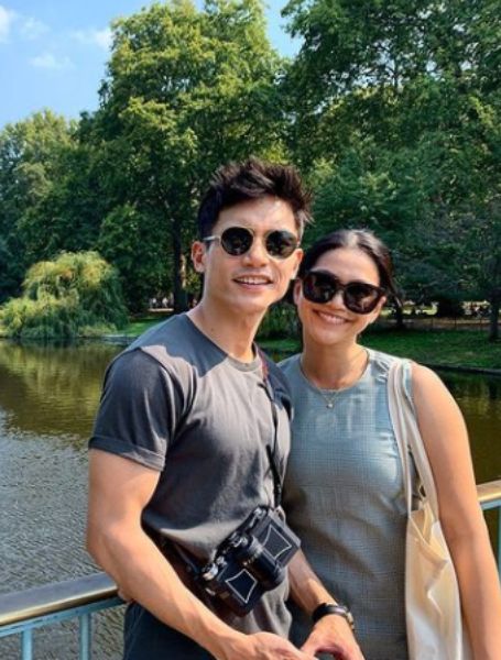 Dianne Doan is engaged to actor Manny Jacinto. 