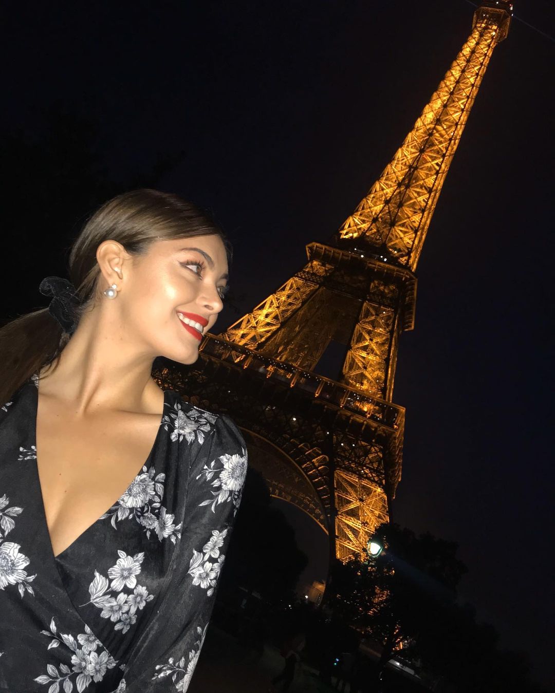 Because of Demi-Leigh tile of miss universe she has visited many places.