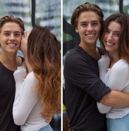 Cole Sprouse and his College Girlfriend Bree Morgan.