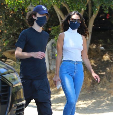 Timothée Chalamet's and Eiza González was linked together from June 2020.