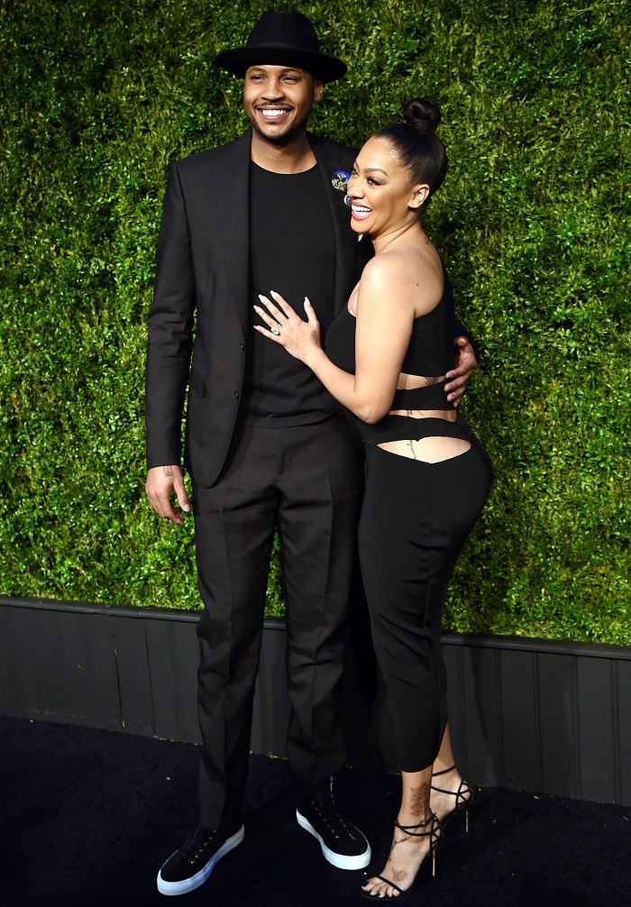 The NBA star Carmelo Anthony is married to the actress La La.