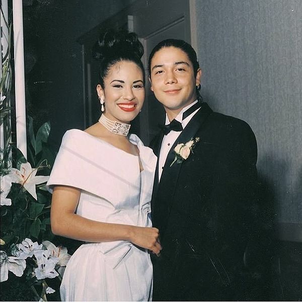 Selena Quintanilla was married to the Chris Perez who is a guatirist.