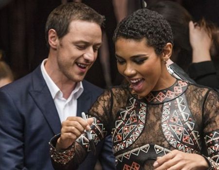 Alexandra Shipp dated her X-Men co-star, James McAvoy in 2016.