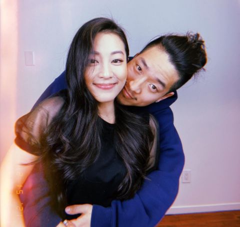 Arden Cho is currently in a blissful relationship with the Korean-American rapper Samuel Juno Park