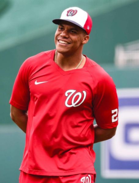 Juan Soto is a well-known professional baseball player.