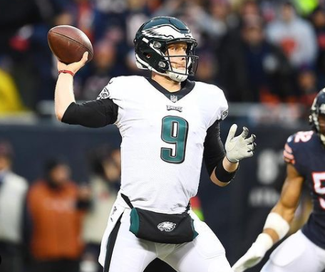 Nick Foles is a quarterback in the National Football League.
