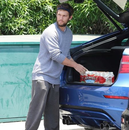 Alex Pettyfer out and about.