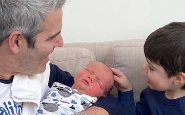 Andy Cohen & his Son meets Anderson Cooper's Newborn 
