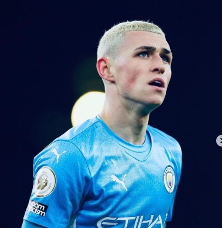 Phil Foden is 21-year-old