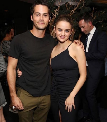 O'Brien with Joey King.