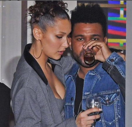 The Weeknd was in a relationship with Bella Hadid.