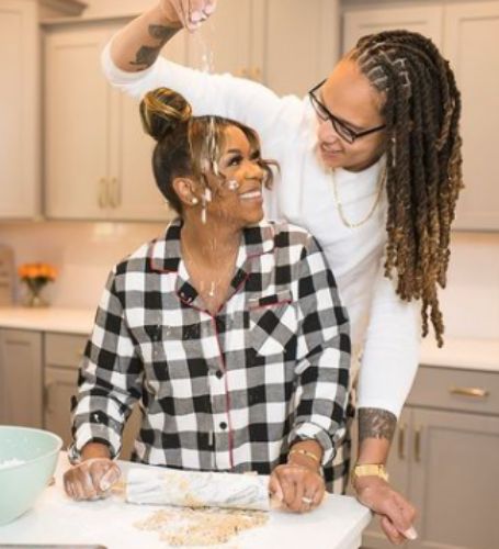 Brittney Griner married Glory Johnson, a fellow WNBA player, for less than three months in 2015. 