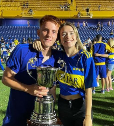 Valentin Baco, the left-back for Boca Juniors, is romantically involved with Augustina Quiera. 