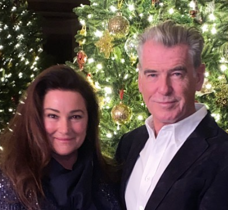 Pierce Brosnan's wife weight loss in 2020, Keely Shaye Smith has lost considerable weight.