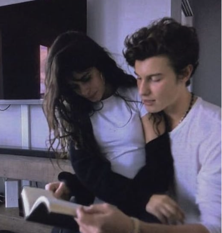 Shawn Mendes with his ex-girlfriend Camila Cabello.