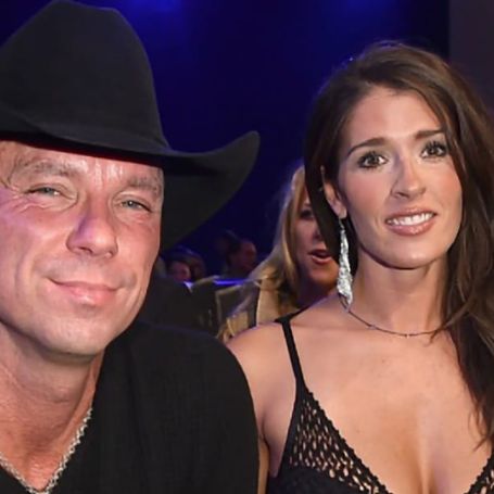 Kenny Chesney with his current girlfriend Mary Nolan.