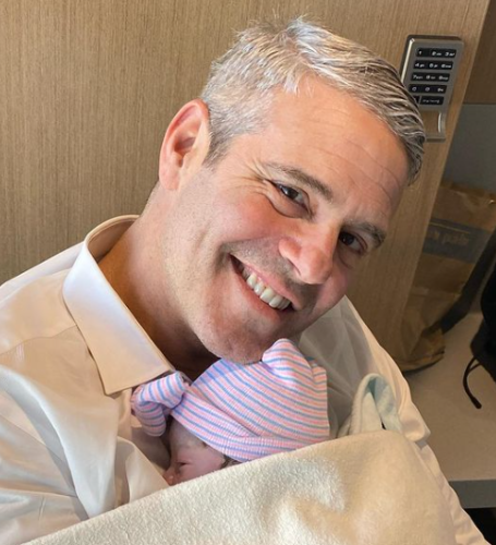 Andy Cohen, an American television personality, made the surprise baby announcement on Friday.