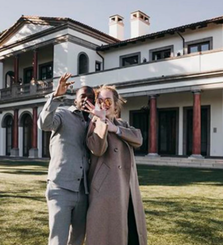 Adele and her boyfriend Rich Paul have been together for almost a year.