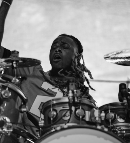 According to his parents, Devon Taylor began playing drums at the age of 2, but he never took it seriously in the beginning. 