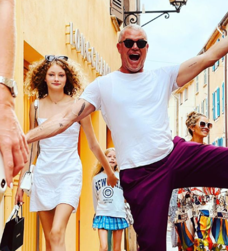 Rebecca Gayheart and Eric Dane are on vacation in Europe with their daughters Billie and Georgia.