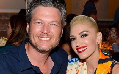 Gwen Stefani Shares Precious Wedding Photo Featuring Blake Shelton and Her Sons 