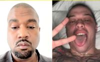 Kanye posts that he is concerned Pete Davidson will get Kim Kardashian hooked on Drugs